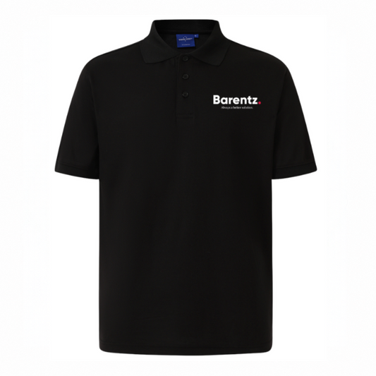 Barentz Mens Victory Polo Black