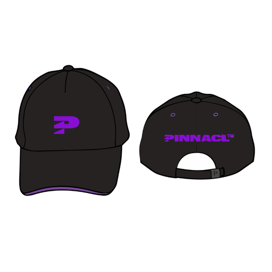 Pinnacl Custom Cotton Cap Black