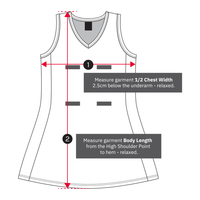 Essendon Netball Club Women's Dress +5cm