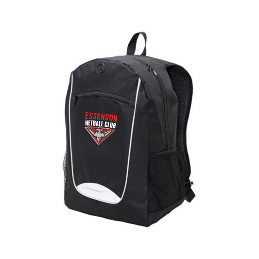 Essendon Netball Club Reflex Backpack Black
