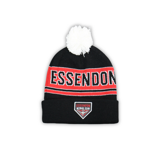 Essendon Netball Club Team Beanie