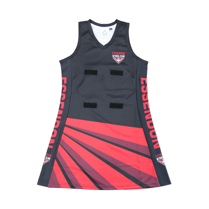 Essendon Netball Club Women's Dress +5cm