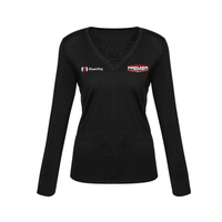 Premier Cranes Ladies Black Milano Pullover