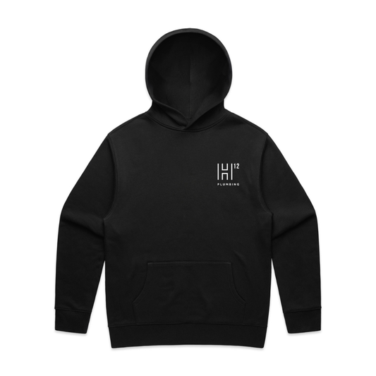 H12 Plumbing Mens Relax Hoodie