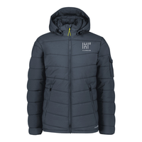 H12 Plumbing Unisex Hooded Puffer Jacket