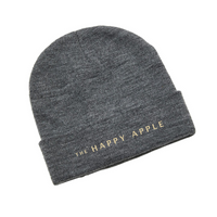 The Happy Apple Heather Beanie Grey