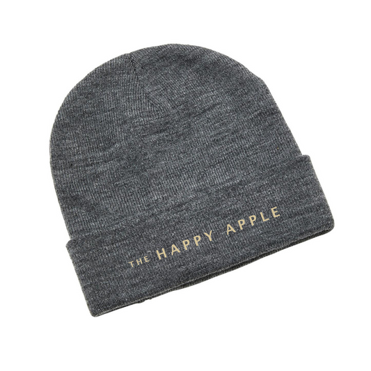 The Happy Apple Heather Beanie Grey
