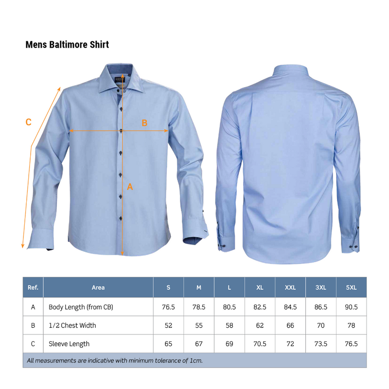 ERA Mens Baltimore Shirt White