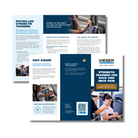 PRI- Kieser Back and Neck Pain Brochure (Pack of 25)