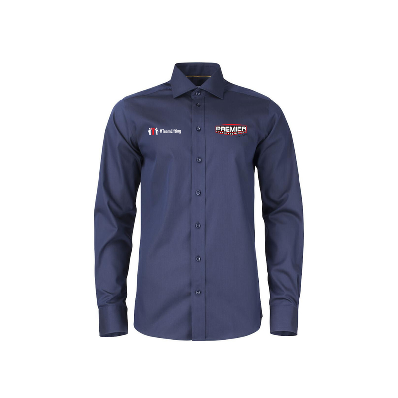 Premier Cranes Mens JH Yellow Bow Shirt