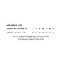 St Therese's Tennis Hype Hoodie Kids Black