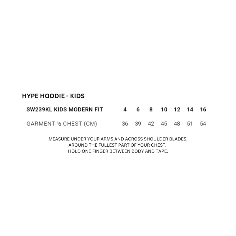 St Therese's Tennis Hype Hoodie Kids Black