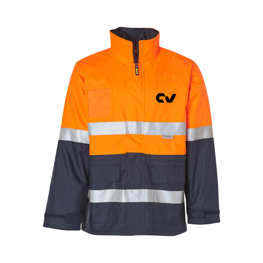 CV Labour HiVis Long Line Jacket Size