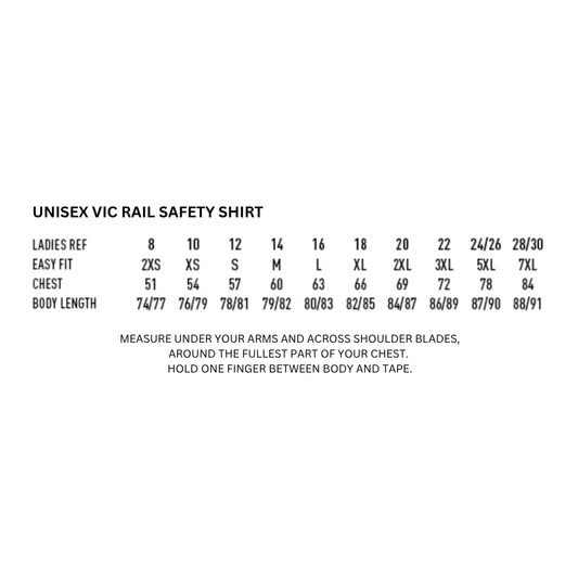 Protech Vic Rail Safety Shirt