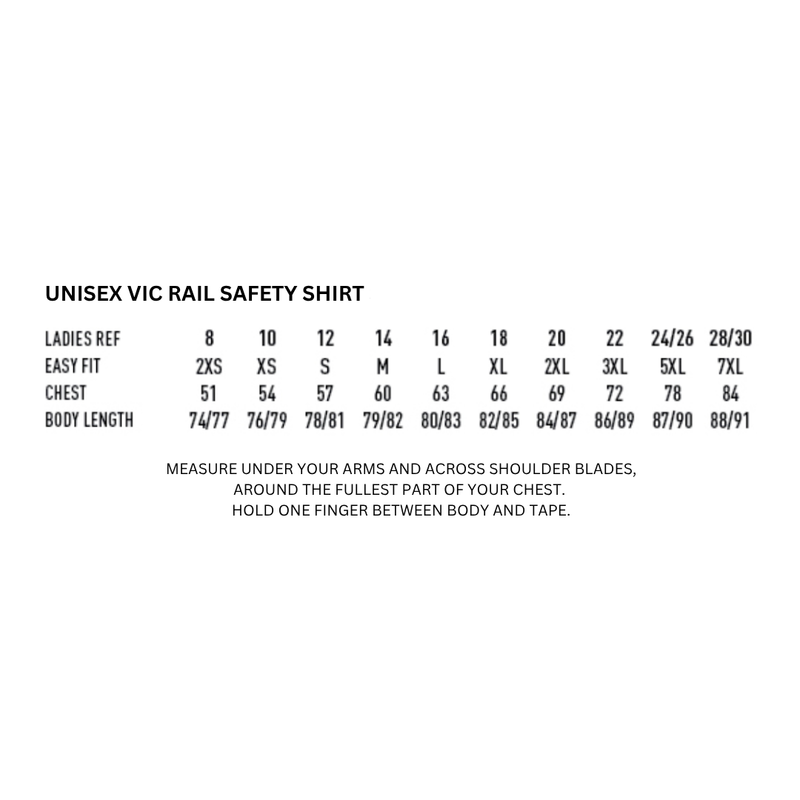 Protech Vic Rail Safety Shirt