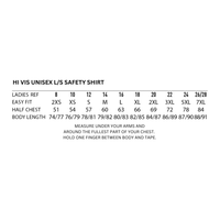 CV Labour HiVis Cotton Shirt
