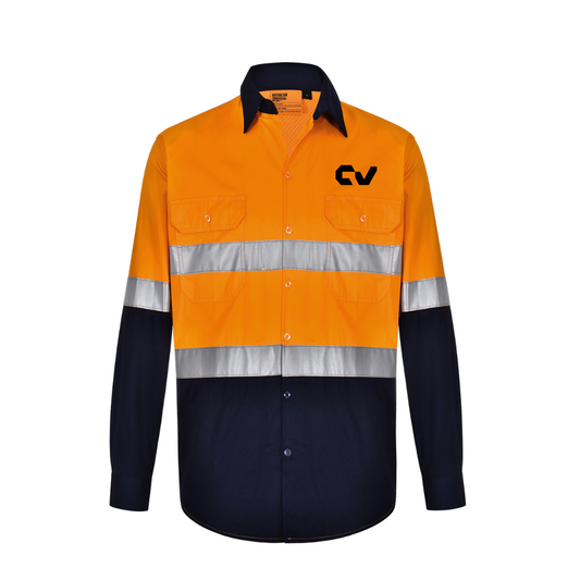 CV Labour HiVis Cotton Shirt