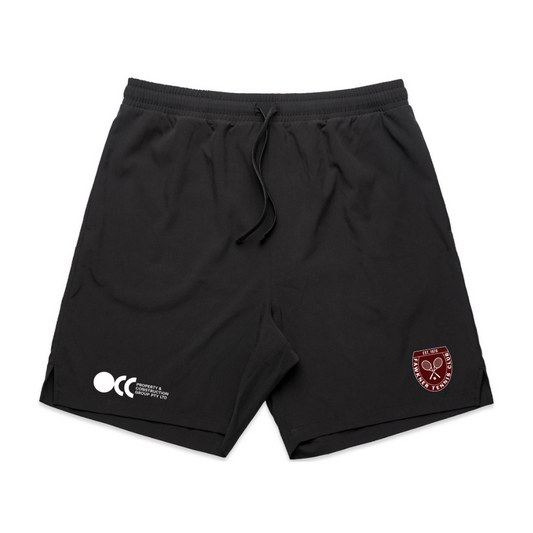 Fawkner Tennis Mens Active Shorts Black