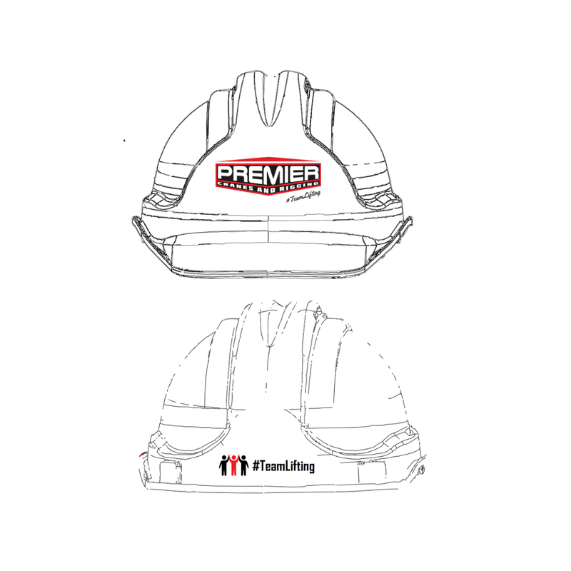 Premier Cranes Tuffgard Hard Hat