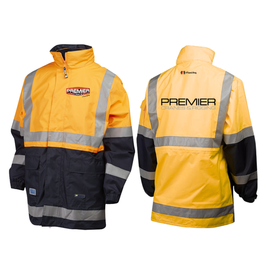 Premier Cranes Tempest 4 in 1 Jacket Orange/Navy