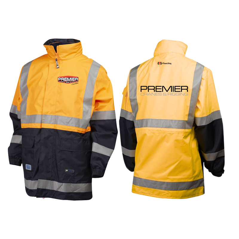 Premier Cranes Tempest 4 in 1 Jacket Orange/Navy