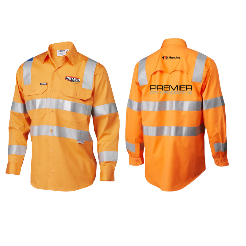 Premier Cranes L/S Taped Rail Shirt