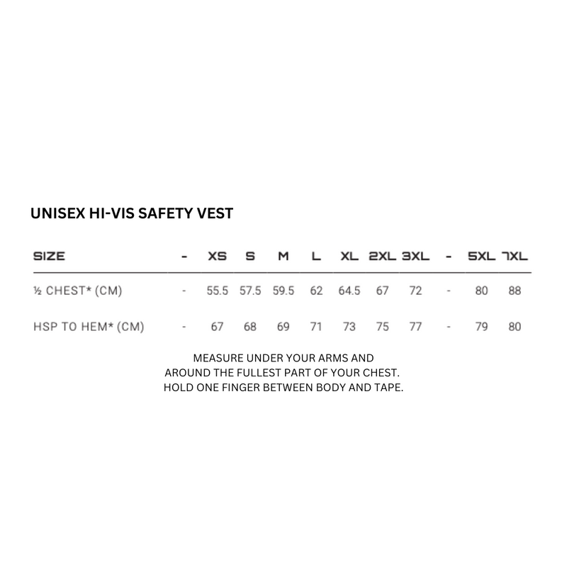 A.Hartrodt Unisex Hi Vis Zip Vest