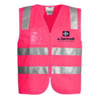 A.Hartrodt Unisex Hi Vis Zip Vest