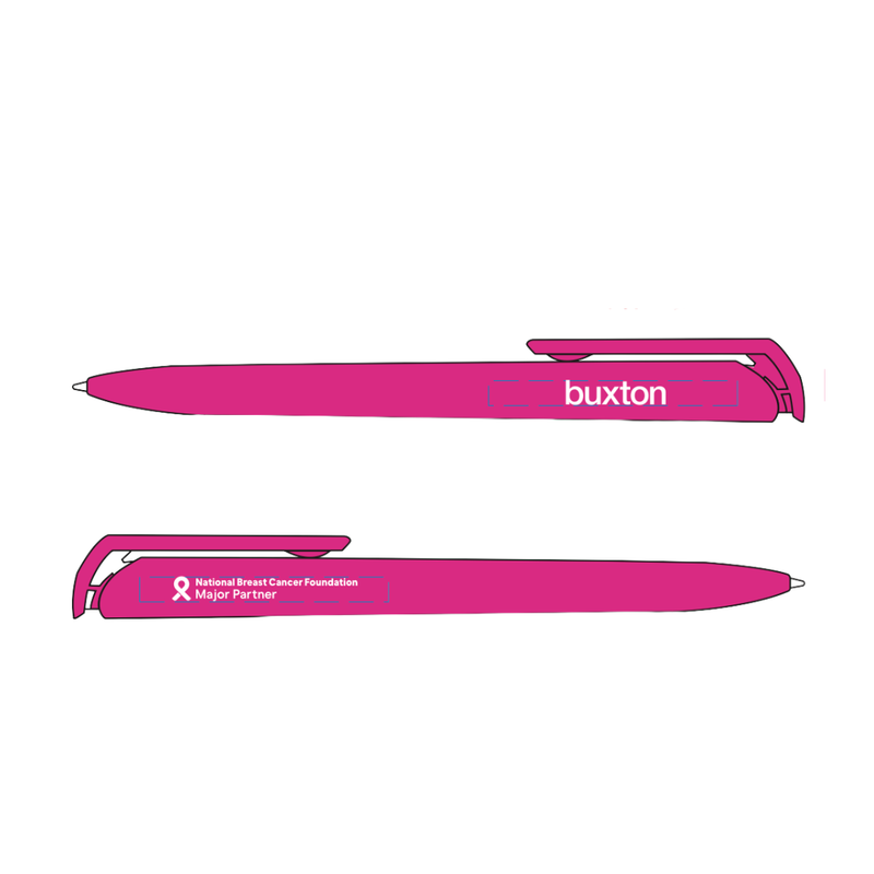Buxton Trias Pink Pen NBCF