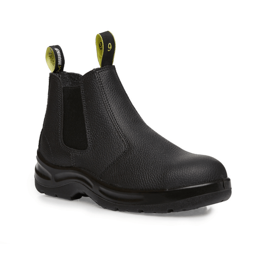 Bull Slip Work Boot Black