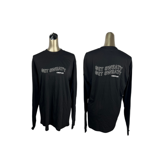 CPL Mens Get Sweaty Black L/S