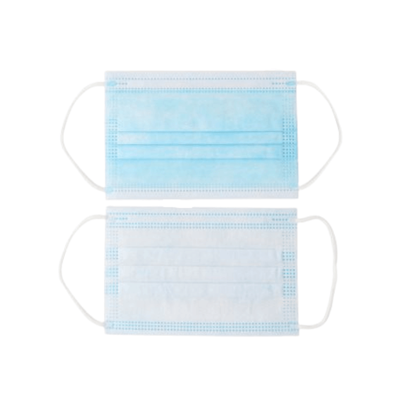 Kids Blue Disposable Face Mask (50 Pack)