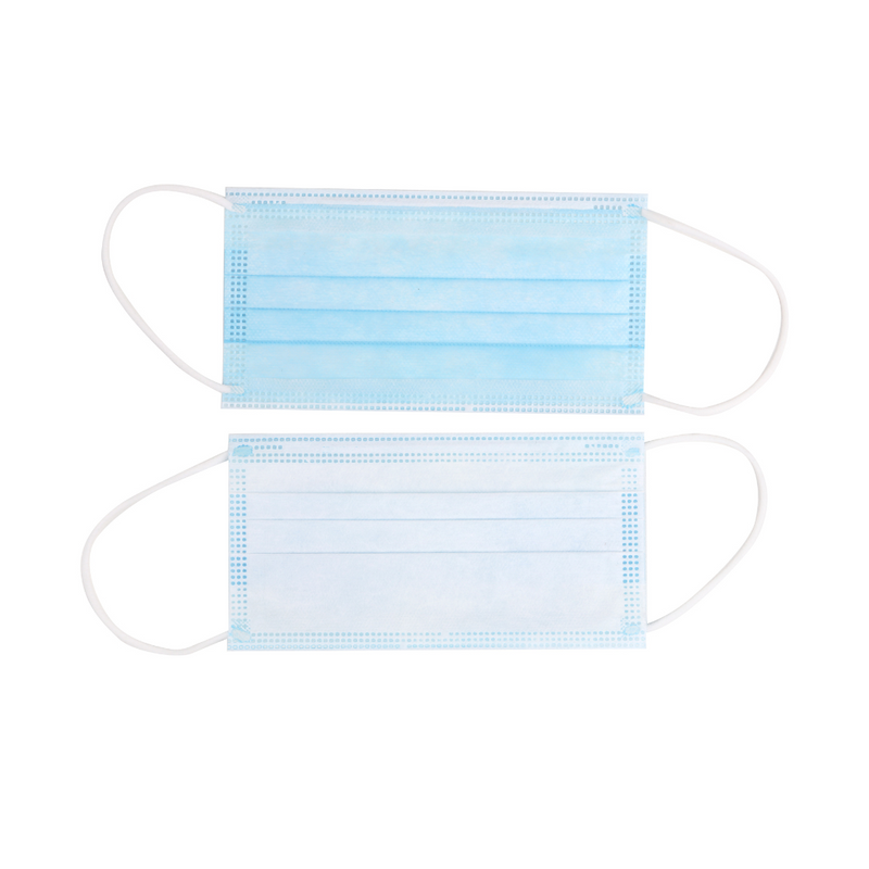 Blue Disposable Face Mask (50 Pack)